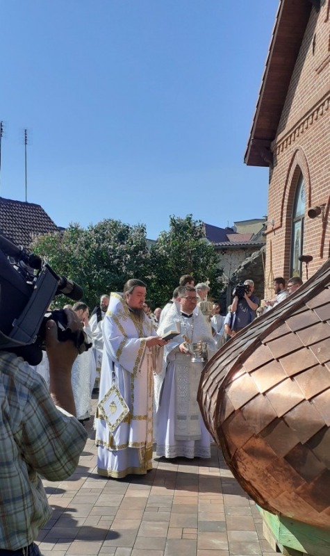 Uroczystość poświęcenia Cerkwi Zaśnięcia Przenajświętszej Bogurodzicy w Barlinku
