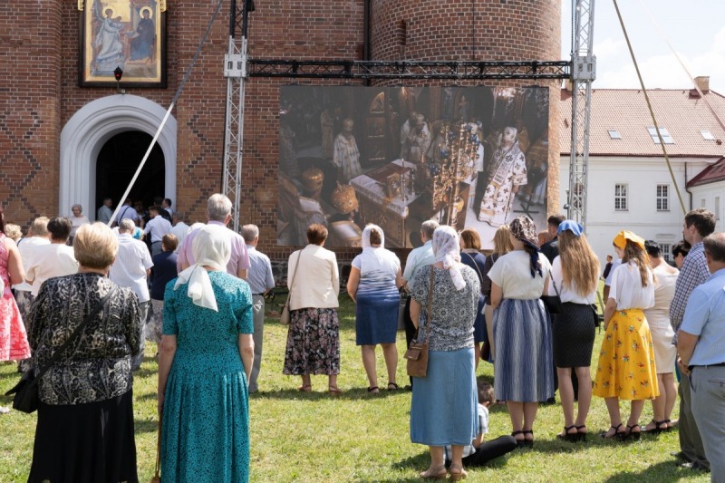 Uroczyste poświęcenie cerkwi Zwiastowania w Monasterze Supraskim