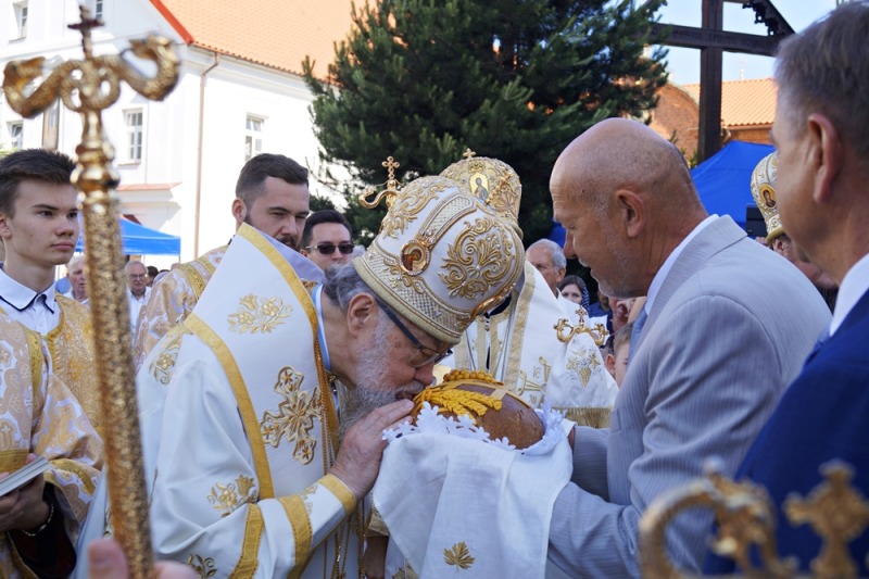 Uroczyste poświęcenie cerkwi Zwiastowania w Monasterze Supraskim