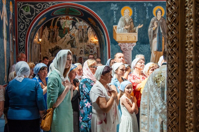 Uroczyste poświęcenie cerkwi Zwiastowania w Monasterze Supraskim