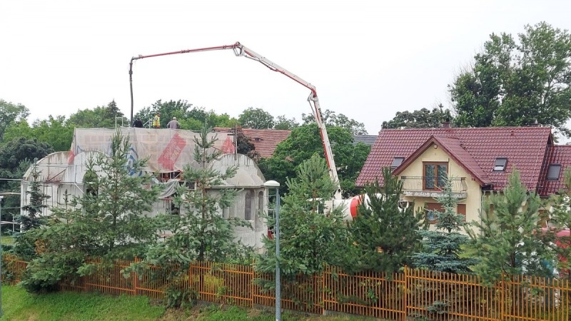  Postępy na budowie cerkwi w Zgorzelcu