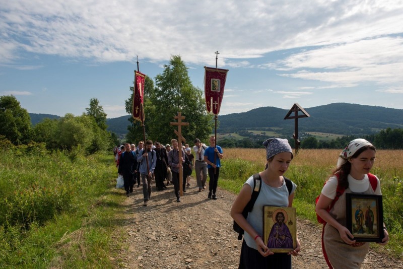 Pielgrzymka i uroczystości na Świętej Górze Jawor