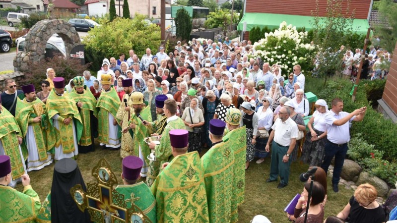Uroczystości ku czci św. Serafima w Kostomłotach