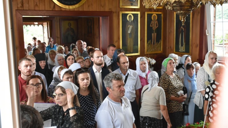 Uroczystości ku czci św. Serafima w Kostomłotach