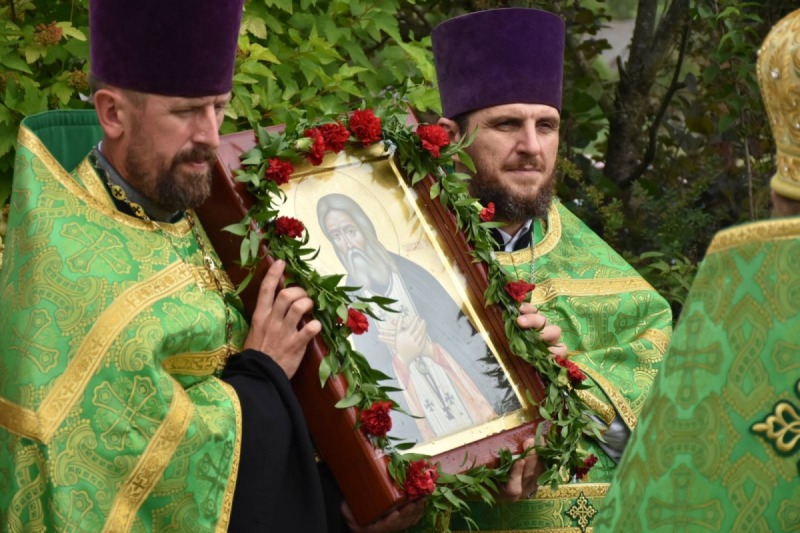Uroczystości ku czci św. Serafima w Kostomłotach