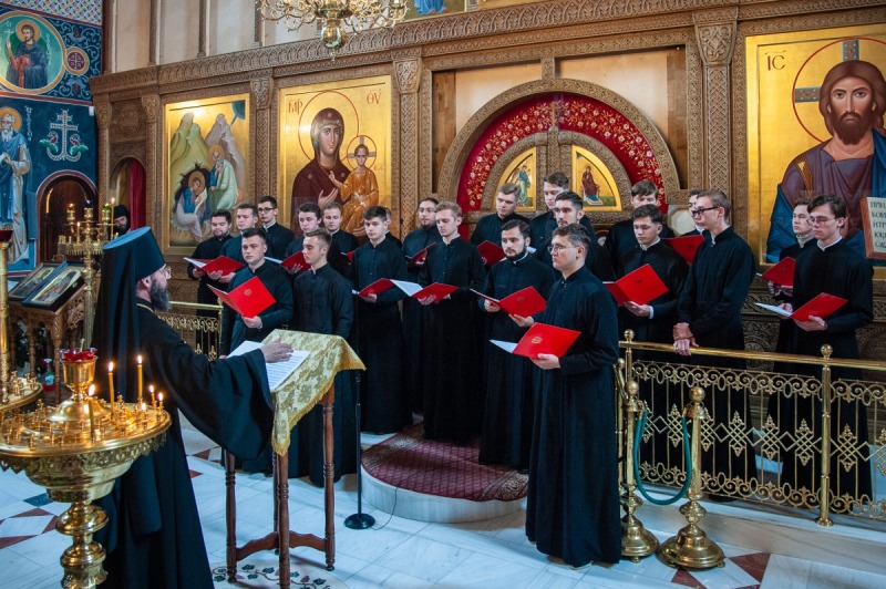 Chór Kijowskiej Duchownej Akademii w Supraślu