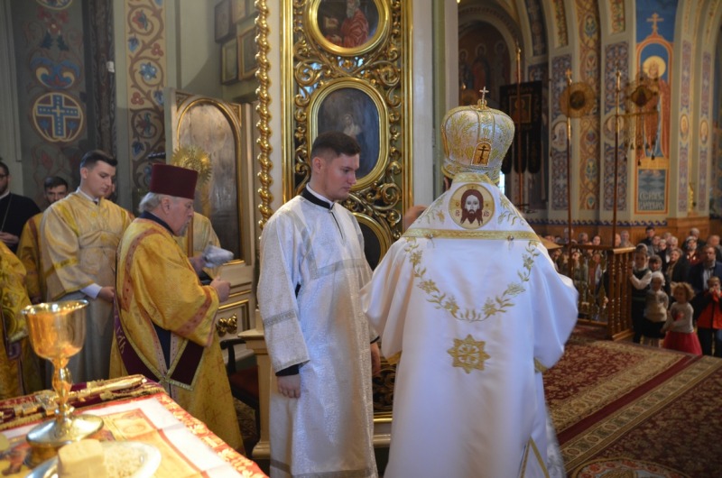 Święcenia diakońskie lektora Gabriela Masalskiego