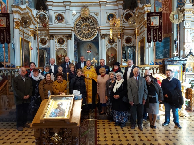Zebranie członków Bractwa świętych Cyryla i Metodego koła nr 1 w Białymstoku.