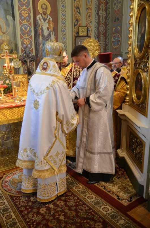 Święcenia diakońskie lektora Gabriela Masalskiego