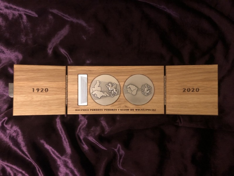 Medal okolicznościowy dla parafii w Toruniu