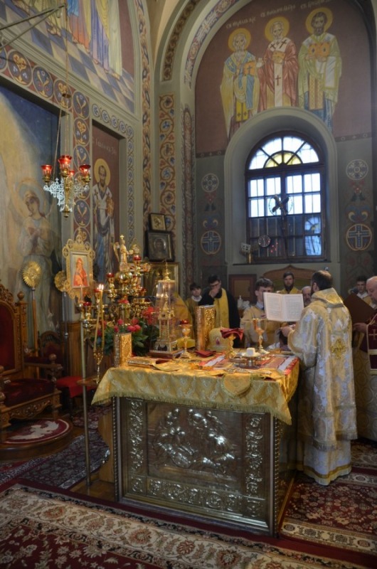 Święcenia diakońskie lektora Michała Gajko.