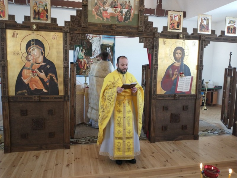 Bożonarodzeniowa Liturgia w j. rumuńskim w Orzyszu