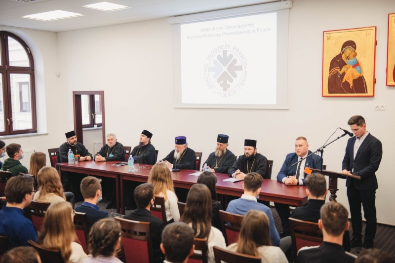 Wybory nowego zarządu Bractwa Młodzieży Prawosławnej