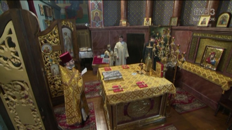 Liturgia prawosławna z cerkwi w Gdańsku