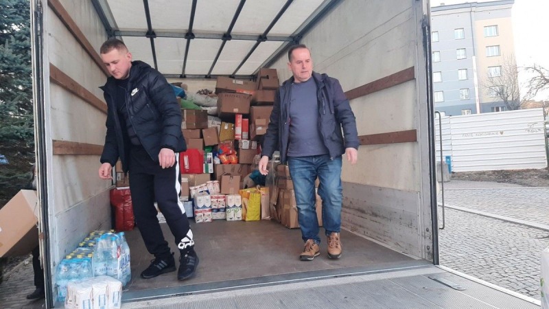 Pomoc do Poczajowa również z Białegostoku