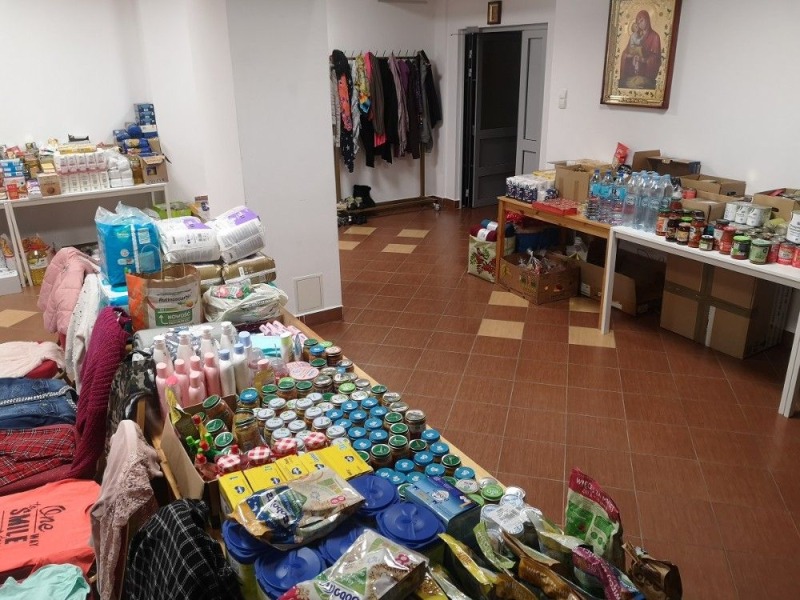 Wsparcie rzeczowe i medyczne dla uchodźców z Ukrainy