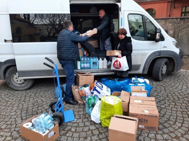 Kolejny transport z pomocą humanitarną wyjechał na Ukrainę - tym razem z Wrocławia