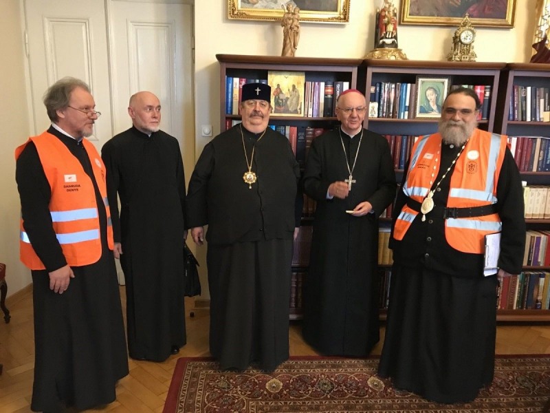  Metropolita Tamassosu, Izajasz z wizytą w diecezji lubelsko – chełmskiej.