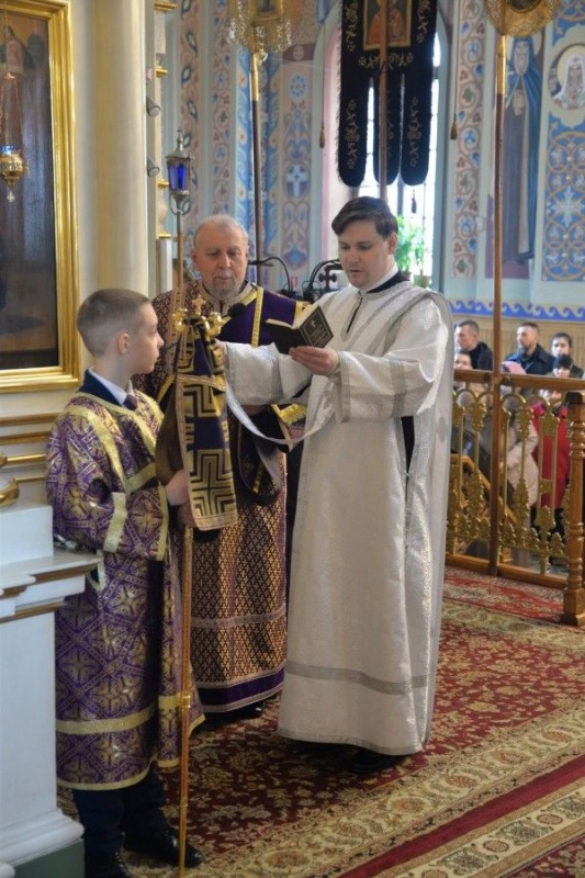 Święcenia diakońskie lektora Łukasza Lewczuka
