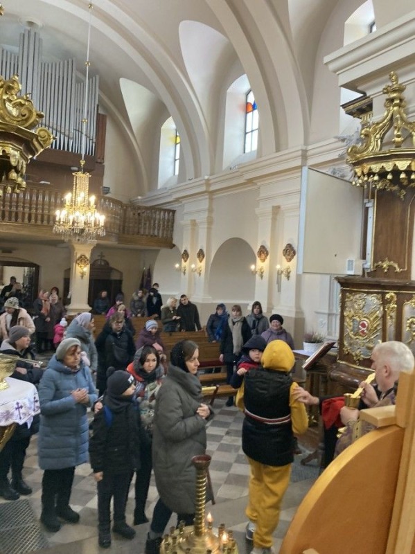 Prawosławna Boska Liturgia w kościele św. Jana Chrzciciela w Nałęczowie