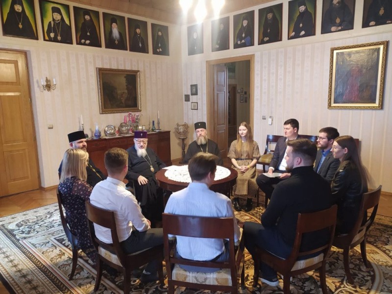 Spotkanie Jego Eminencji z zarządem BMP w Polsce