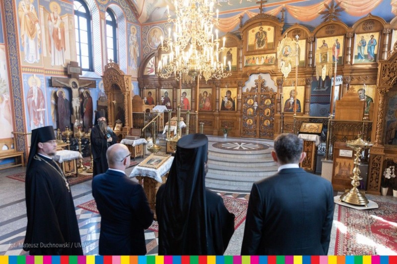 Spotkanie z uchodźcami w Supraślu
