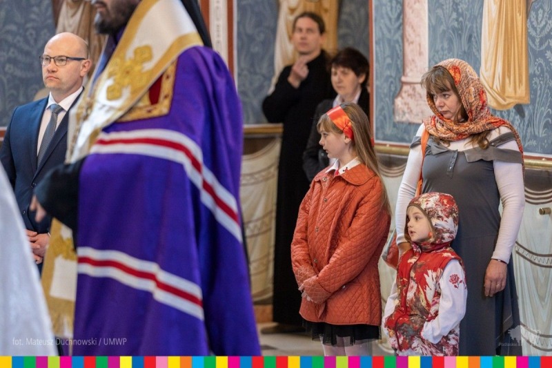 Spotkanie z uchodźcami w Supraślu