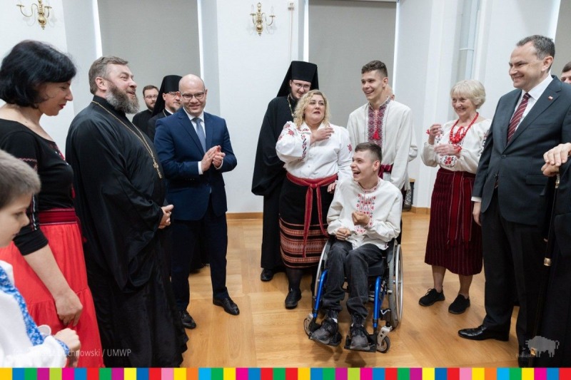 Spotkanie z uchodźcami w Supraślu