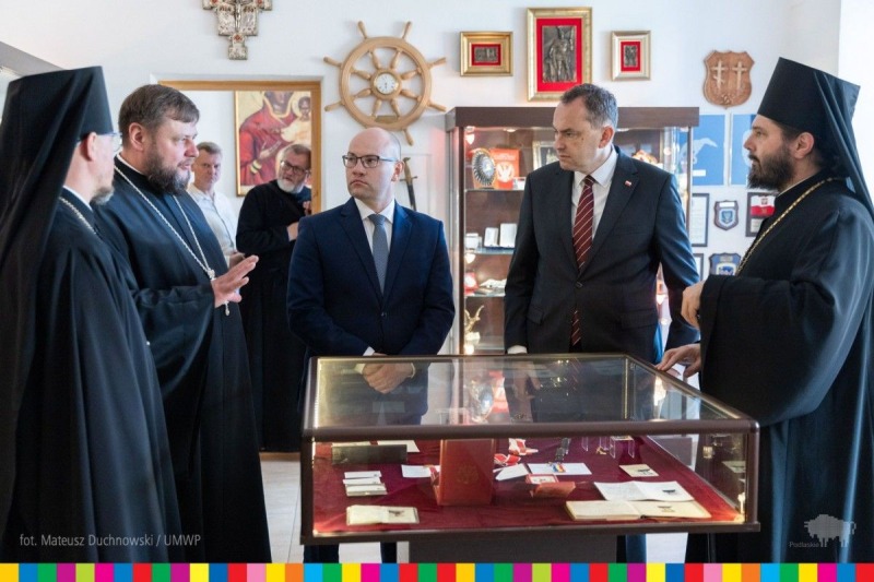 Spotkanie z uchodźcami w Supraślu