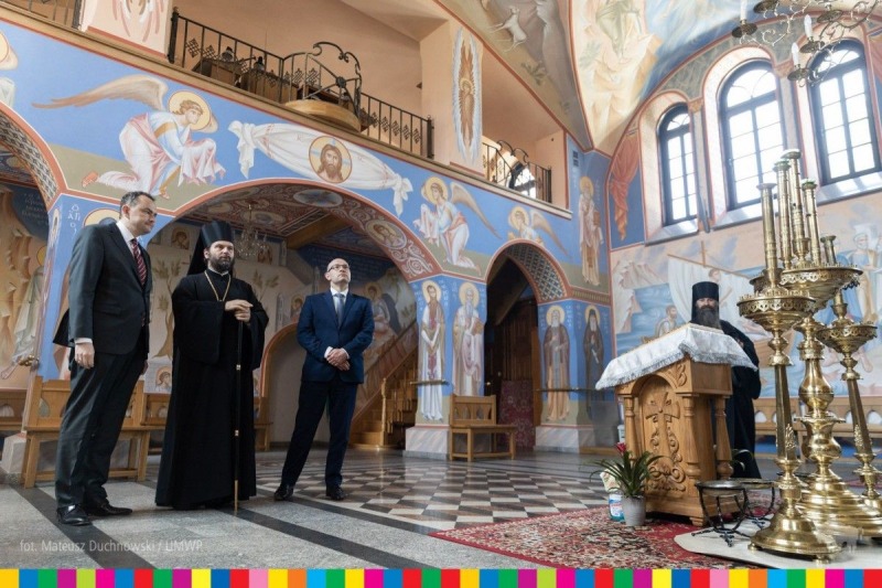 Spotkanie z uchodźcami w Supraślu