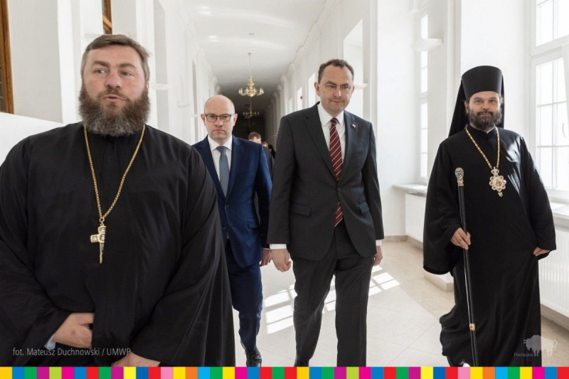 Spotkanie z uchodźcami w Supraślu