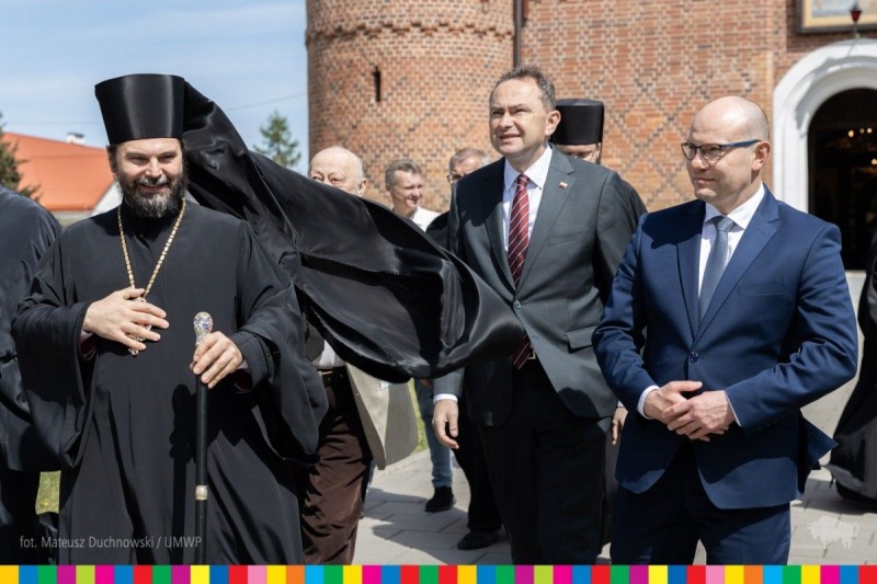 Spotkanie z uchodźcami w Supraślu