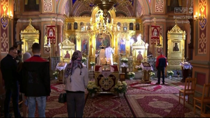 Liturgia prawosławna z cerkwi w Piotrkowie Trybunalskim