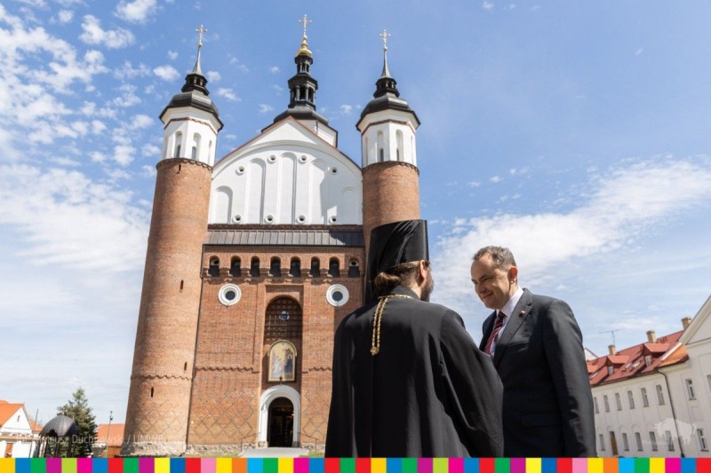 Spotkanie z uchodźcami w Supraślu