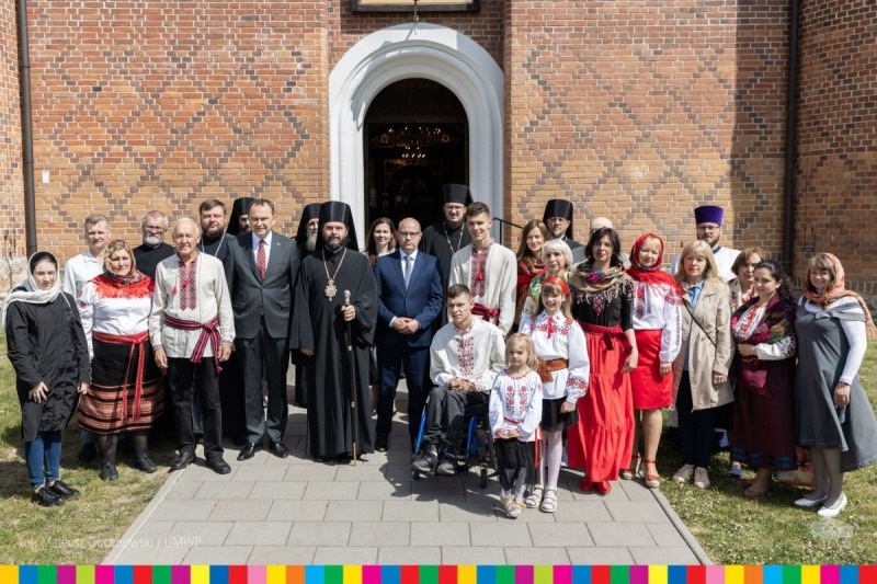 Spotkanie z uchodźcami w Supraślu