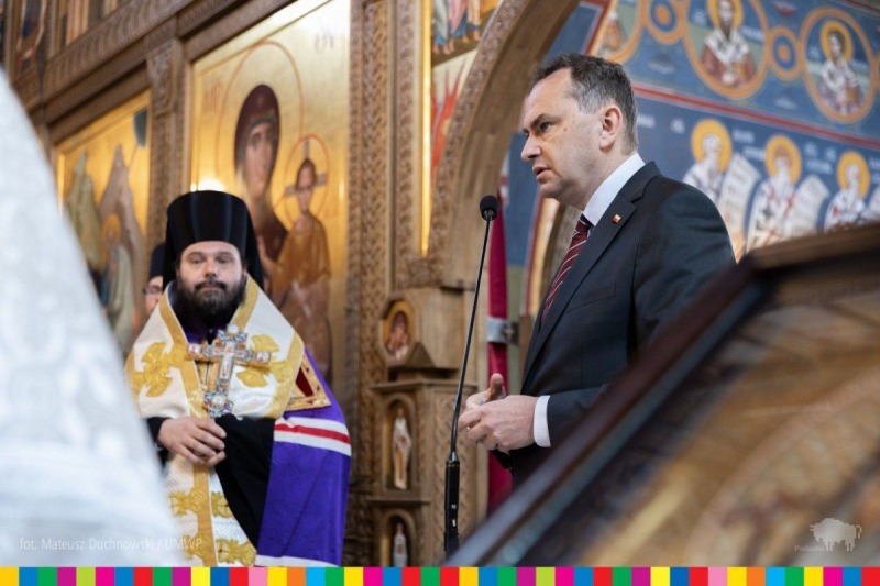 Spotkanie z uchodźcami w Supraślu