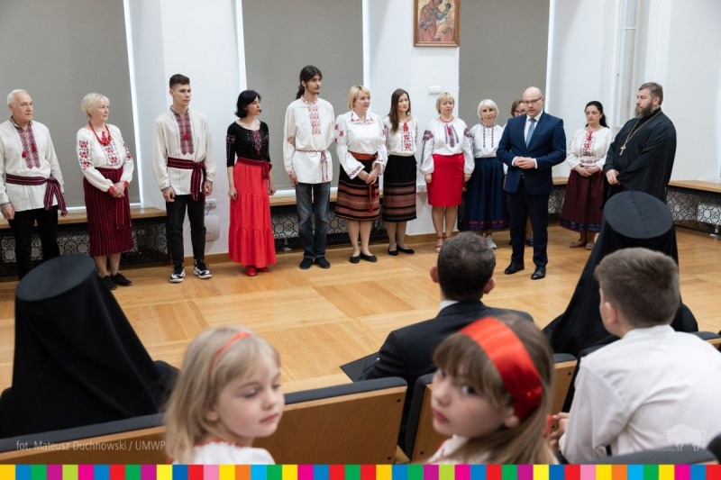 Spotkanie z uchodźcami w Supraślu