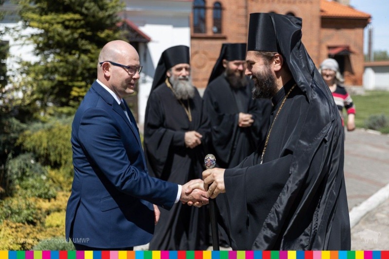 Spotkanie z uchodźcami w Supraślu
