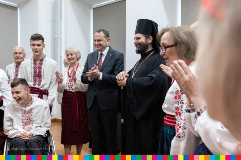 Spotkanie z uchodźcami w Supraślu