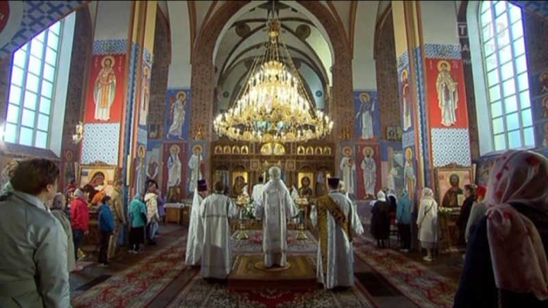Liturgia prawosławna z Katedry pw. Narodzenia NMP we Wrocławiu