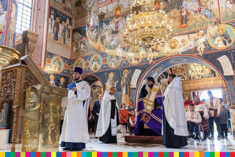 Spotkanie z uchodźcami w Supraślu