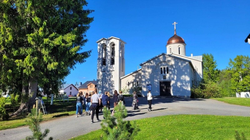 Prawosławna młodzież z Polski z wizytą w Finlandii