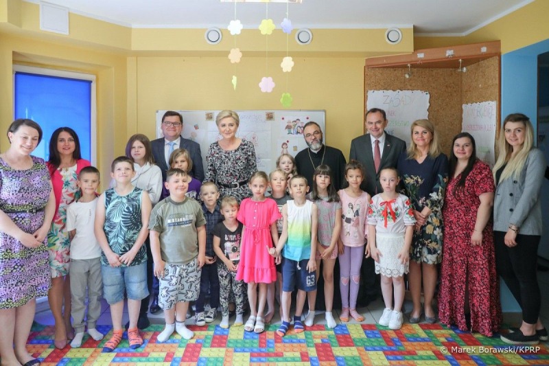 Wizyta Pierwszej Damy w Supraślu