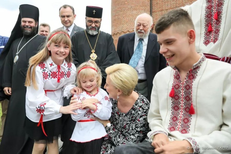 Wizyta Pierwszej Damy w Supraślu