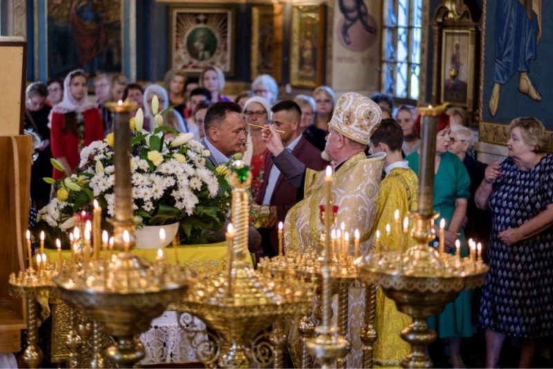 Obchody święta parafialnego w Siemiatyczach