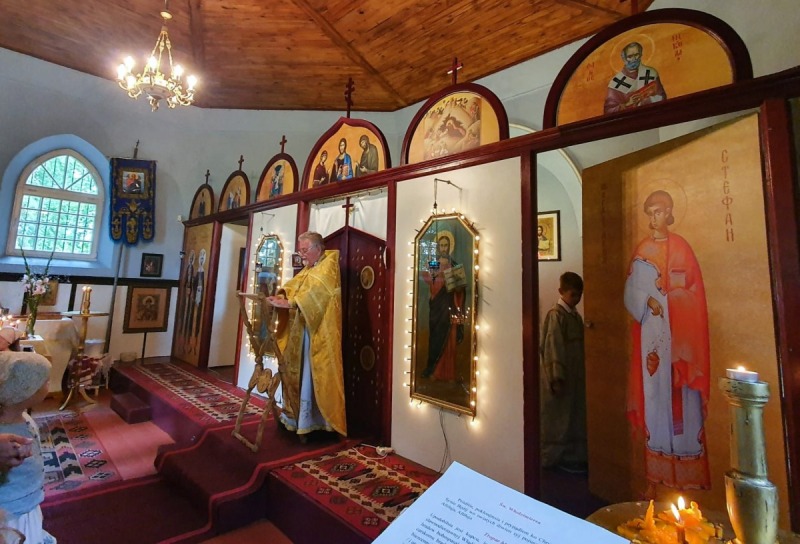 Świąteczna Liturgia w Morągu