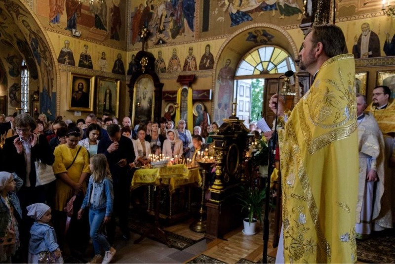 Obchody święta parafialnego w Siemiatyczach