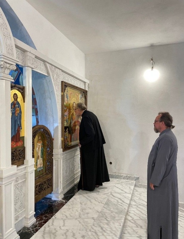Z postępu prac przy cerkwi Hagia Sophia