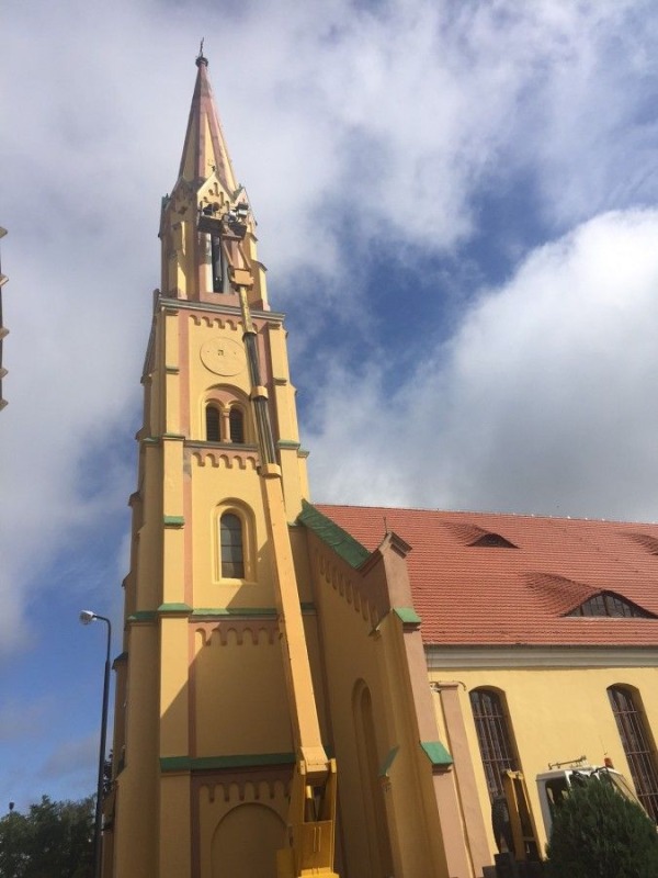 Rozpoczął się remont wieży cerkwi św. Archanioła Michała w Przemkowie
