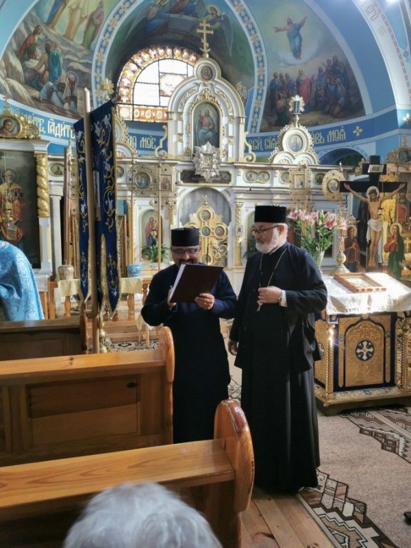 Przekazanie parafii w Malczycach